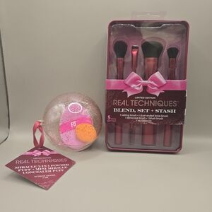 Real Techniques Makeup Brush Set and Sponge